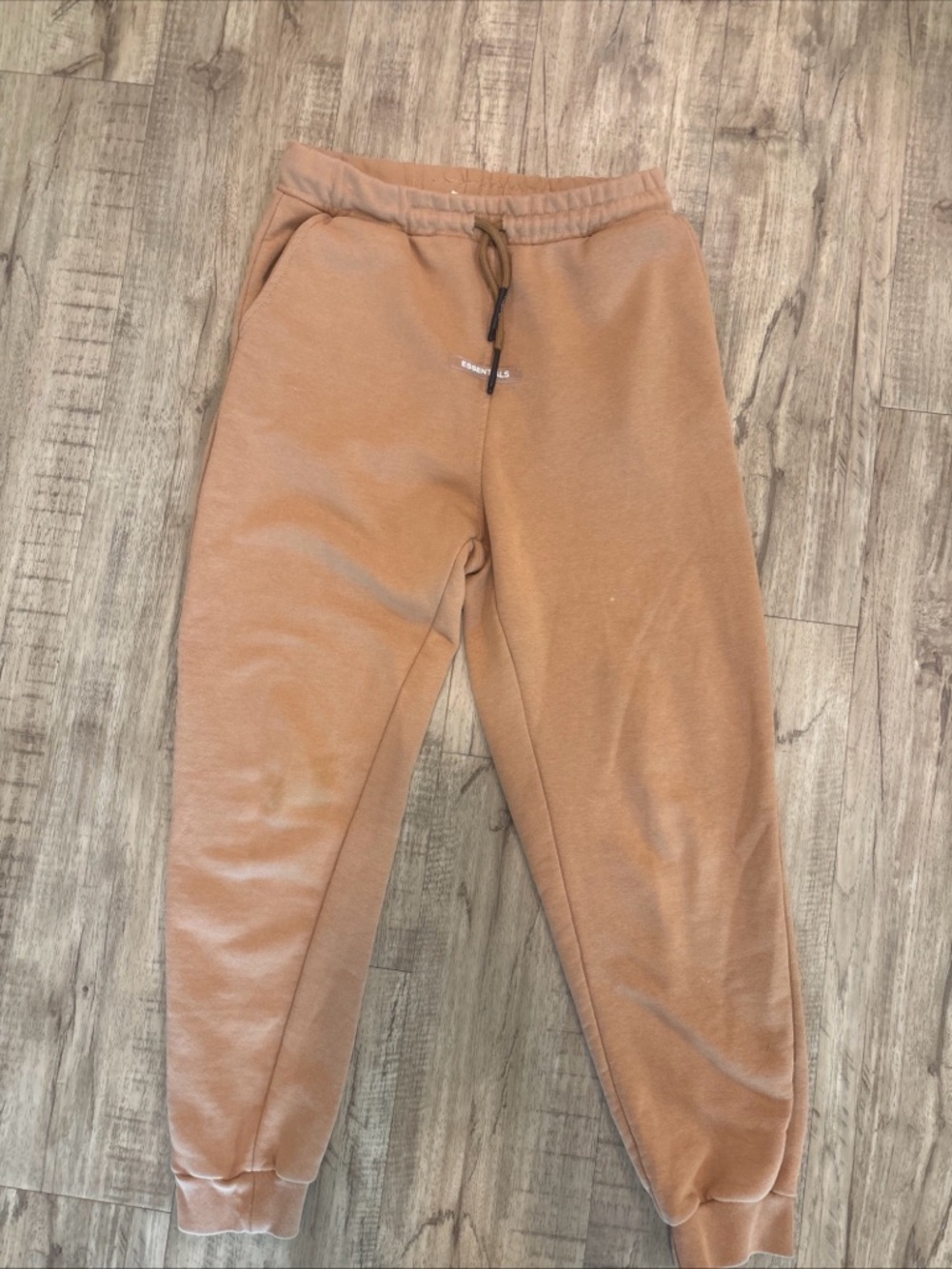 Fear of God men’s Tan Drawstring Jogger Pants